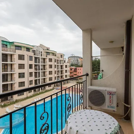 ❤studio With Kitchen Wifi Balcony Pool View ❤uh❤ Słoneczny Brzeg